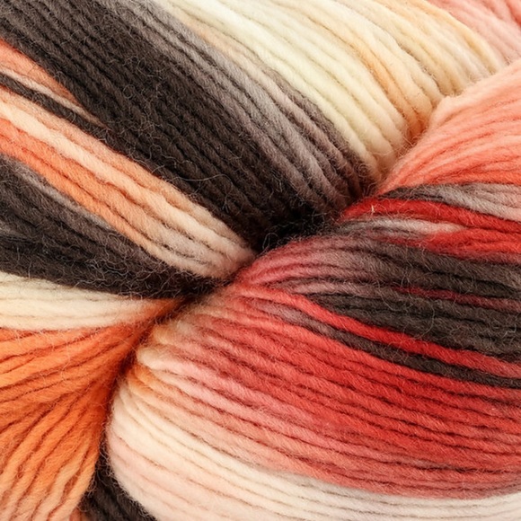 2 Skeins of 100% variegated merino fingering weight yarn for knitting crochet - Picture 2 of 6